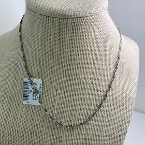 💘NWT GIANI BERNINI STERLING SILVER MADE IN ITALY 16" DISCO CHAIN
